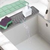 Kitchen Faucet Silicone Mat – Anti-Slip Sink Drain Protection, Slope