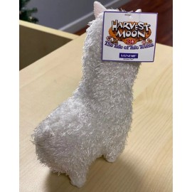 Natsume Harvest Moon 3D Rare Llama Plush 7" Llama - White - Collectible