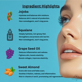 Dallium Beauty PureJojoba Poppy Cleanser – Hydrating & Gentle Face Wash, Makeup Remover for All Skin Types, 100% Natural & Canadian-Made