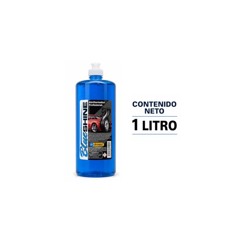 Blue Shine Protector Abrillantador Gel Almorol para Llantas Brillo Intenso