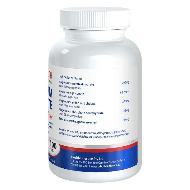 Cabot Health Magnesium Complete, 100 Tablets