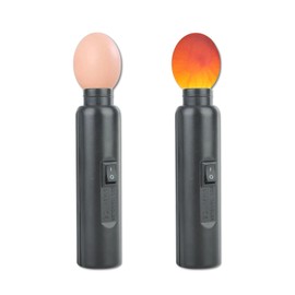 Sonew Egg Candler Tester High Cool LED Light Candling Lamp, Rechargeable for All Types Egg Broody or Incubator Monitor The Development of The Embryo Within Egg