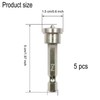 WADY 5 Pcs Magnetic Positioning Screwdriver Bits, Drywall Screw Setter