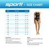 Sporti Solid Wide Strap One Piece Swimsuit - Royal -