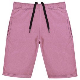 A2Z 4 Kids Girls 100% Cotton Shorts Comfort Stretch Pants - Shorts S08 Baby Pink 7-8
