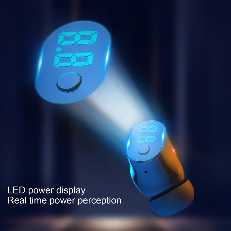 Single Bluetooth Mini Earbuds Bluetooth 5.2 Noise Reduction Ergonomic Digital