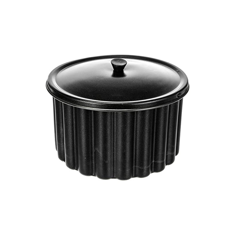 IBILI 825020 Pudding Mould Moka with lid 20 cm, Aluminium,