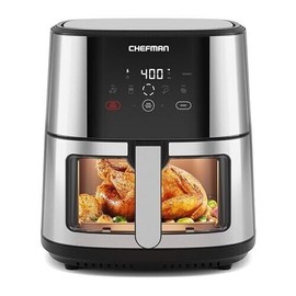 CHEFMAN TurboFry Touch  8-Qt-  Air Fryer Stainless Steel
