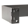 1U Hinged Wall Mount Patch Panel Bracket - 19" Patch