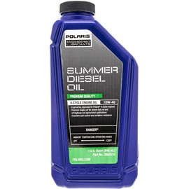 Polaris Diesel Oil Change Kit 15W-40 with Filter Ranger Crew 1000 Diesel 2540086