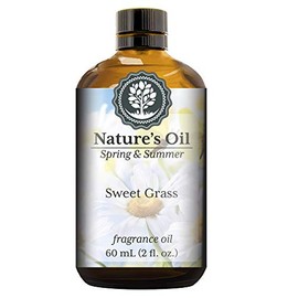 Sweet Grass Fragrance Oil (60ml) For Diffusers, Soap Making, Candles, Lotion, Home Scents, Linen Spray, Bath Bombs, Slime