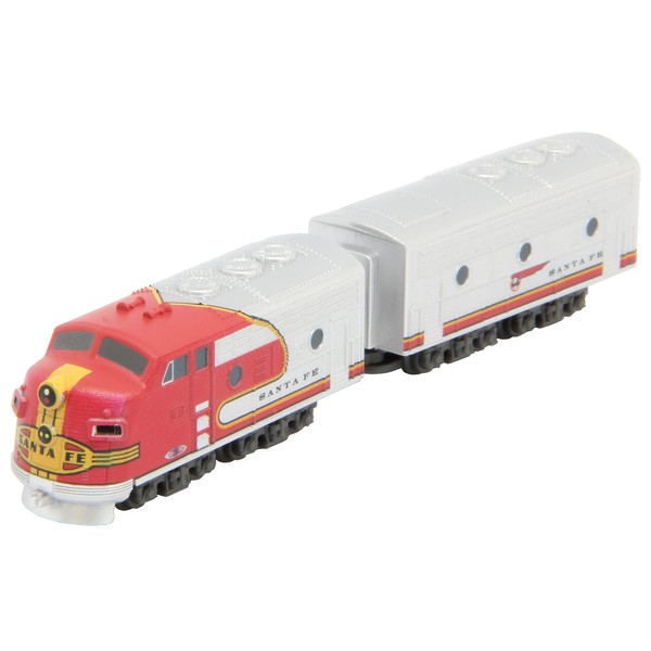 Lok Han Z Gauge Z Shorty EMD F7 ATSF ST012-1