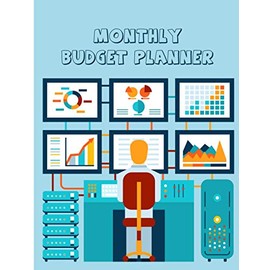 Monthly Budget Planner: Finance Daily Weekly and Monthly Budget Planner Expense Tracker Bill Organizer Journal Notebook