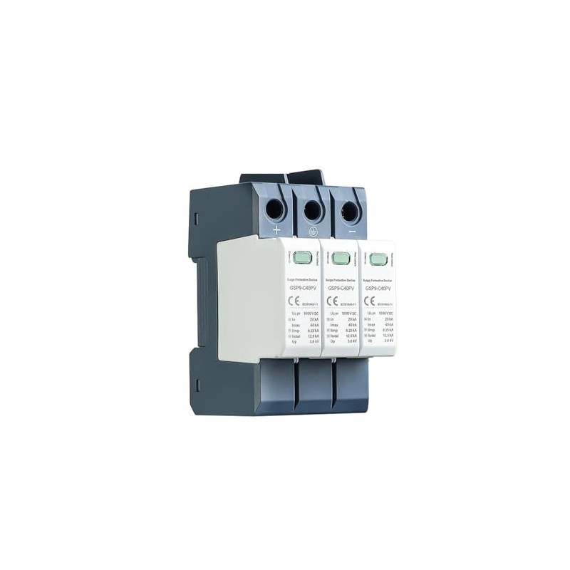 GSP9 3P SPD DC 600V 1000V 1500V 20KA ~ 40KA