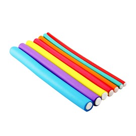 BIUDECO 20pcs Multifunctional Hair Curling Rods Heat Hair Rollers for Spiral Curls and Waves Random Colors Hairdressing Tool for Women and Girls