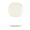 TrueCraftware- 8-1/4" x 8-1/4" Round Square Plate Passion Pearl Color
