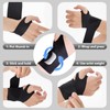 Wrist Weights, Ankle Weights for Women Men, With Wrist Brace，Silicone