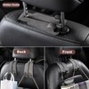 Car Headrest Hooks for Storage, Purses and Bags - Leather