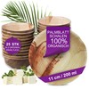 Waipur Organic Palm Leaf Bowls – 25 Bowls Diameter 11