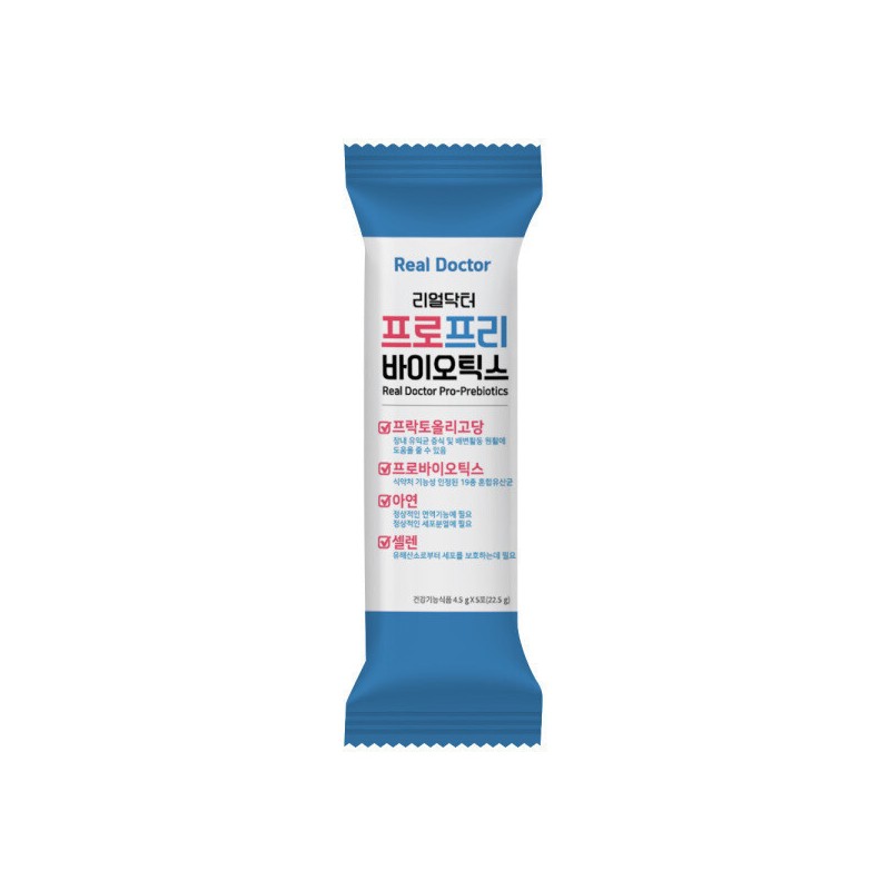 formulaReal Doctor Real Doctor Pro-Prebiotics 4.5g / 리얼닥터 프로프리바이오틱스 4.5gX30포