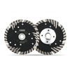 FACHLICH Diamond Cutting Blade 115mm/4.5" 2pcs with Turbo Slant Protection