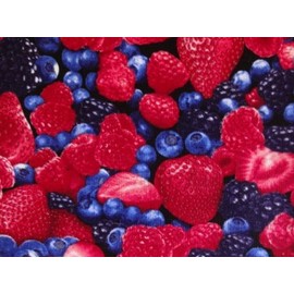 'NUGGLEBUDDY Microwavable Moist Heat & Aromatherapy Organic Rice Pack for Berry Lovers! Scent: VANILLA BERRY.