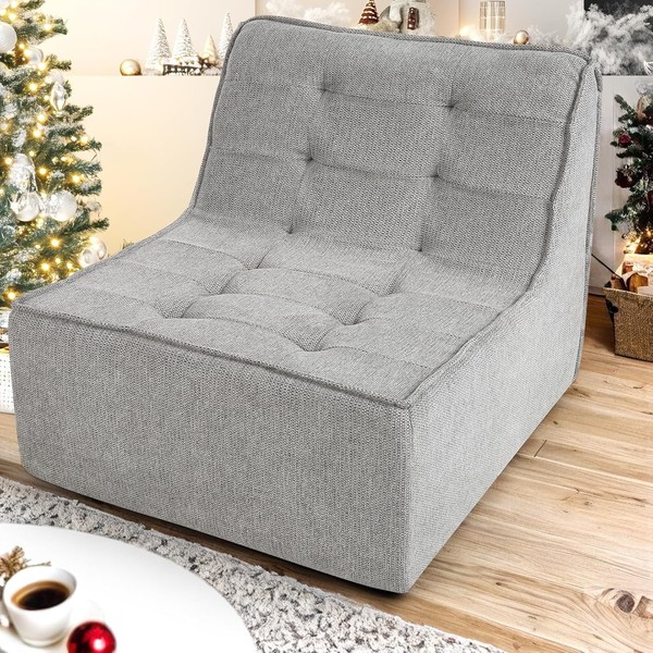SEJOV Oversized Bean Bag Sofa Chair for Adults, Lazy Reading