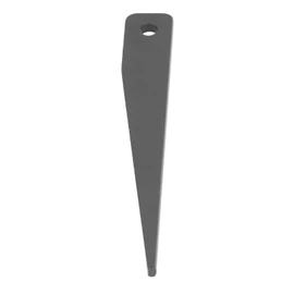 MT1 Morse Taper Drift Key High Hardness Ejecting Drift, Made From Silicon Manganese Spring Steel, Ideal for Machining Lathe Boring Drilling Machine