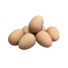 Imitation Chicken Poultry Hen Eggs [12 Pack] - Weighted Rubber