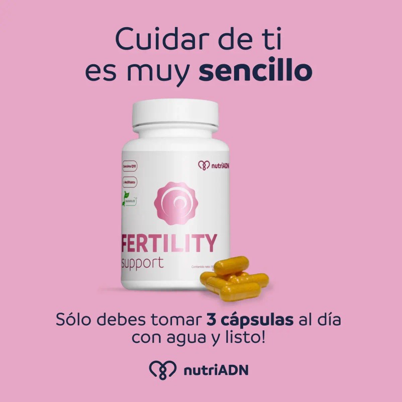 Suplementos Fertility Support Nutriadn Sabor