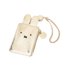 [オペークドットクリップ] miffyコラボ リールパスケース ゴールド（007） 00