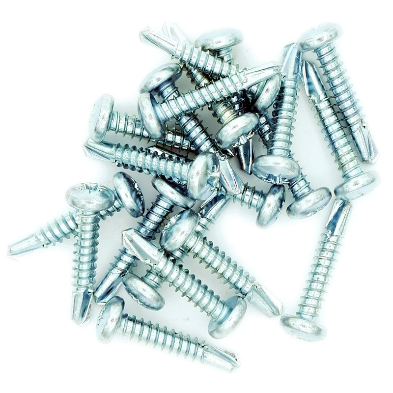 M4.8 (4mm x 13mm) Pozi Pan Self-Drilling Screw - Steel