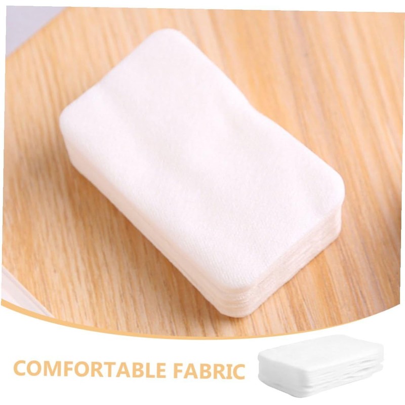 Almohadillas desmaquillantes 200 pcs – Paños ultra suaves para limpieza