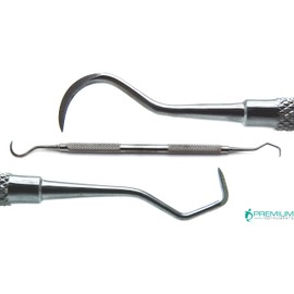 Dental Anterior Sickle Towner U15/33 Jacquette Scaler Double Ended Periodontal Instruments