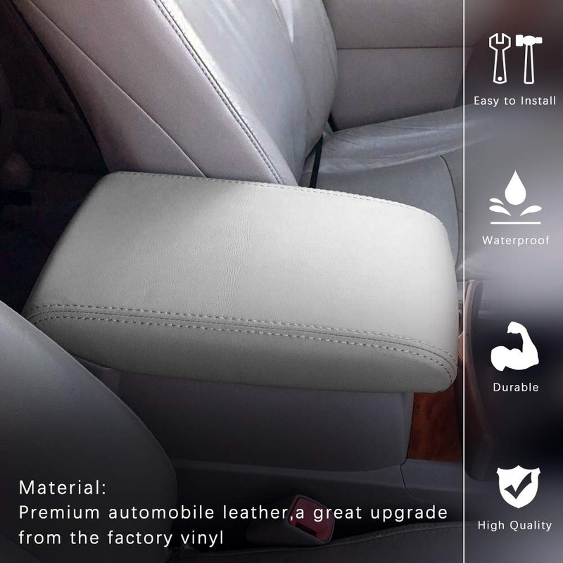 A ABIGAIL Center Console Armrest Cover Compatible with 2009 2010