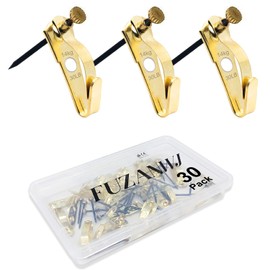 30lbs Earthquake Picture Hangers(30pcs)- Tremor Hanger, Earthquake Picture Hanging Hooks with Nails,Professional Earthquake Hanger on Wooden/Drywall Hanging Hardware for Clock,Mirror,Jewelry