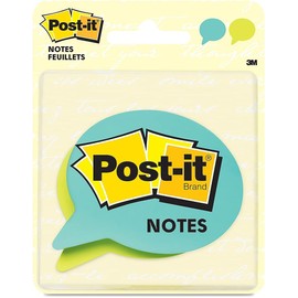 3M Post-it Notas Adhesivas Burbuja con 2 Blocks, 75 Hojas Cada Block