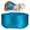 LC-dolida Silk Soft Sleep Mask，Zero Eye Pressure Sleeping Mask, Ideal