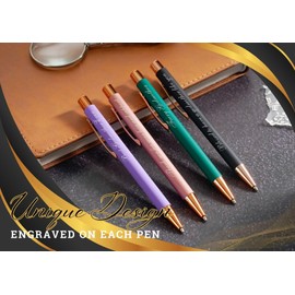 InnoBeta Godmother Gifts for Women Ballpoint Pen Set of 4, on Mother's Day, Birthday, Christmas