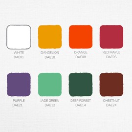 DecoArt DecoEARTH Acrylic Paint Set “Farm to Table” Reclaimed Premium Paint Set of 8 (2 oz.) Environmentally Friendly, made from Recycled Household Paint