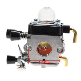 C1Q-S97 Carburetor for STIHL FS38 FS45 FS46 FS55 KM55 HL45 FS45L FS45C FS46C FS55C FS55R FS55RC String Trimmer Weed Eater with Air Fuel Filter Tune-up Kit