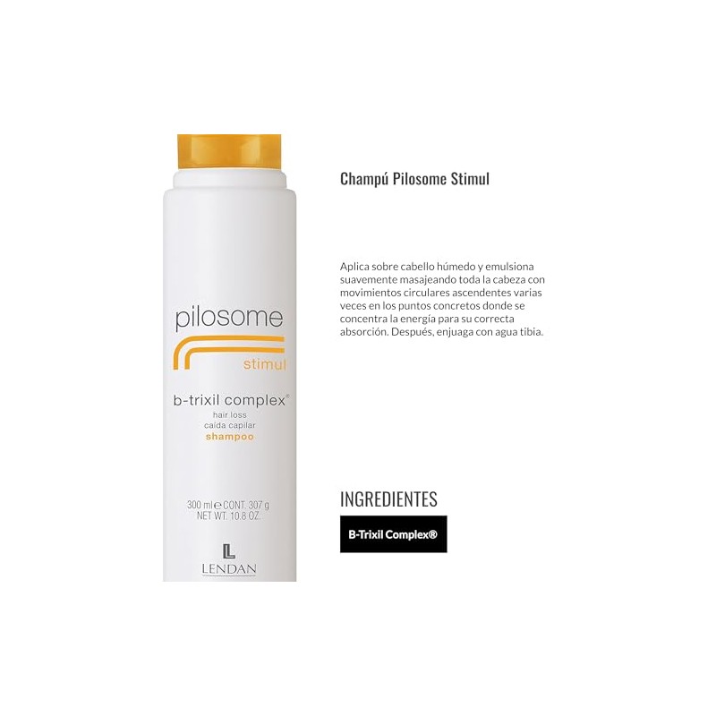 Lendan Pilosome Stimul Anti Hair Loss Shampoo with B-Trixil Complex,