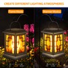 Viitech Solar Lights Garden Outdoor, IP65 Waterproof Solar Flame Light