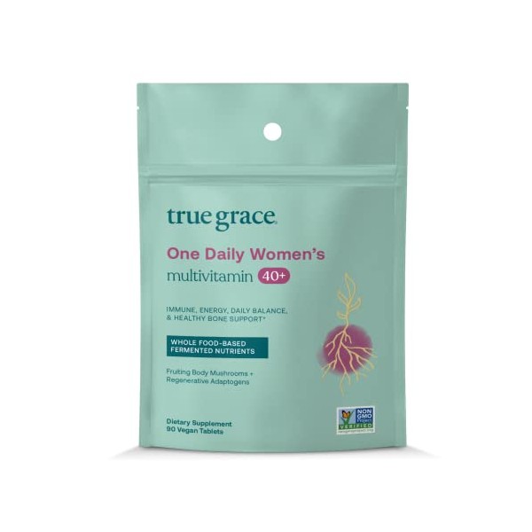 True Grace True Grace One Daily Women's Multivitamin 40+ Fermented