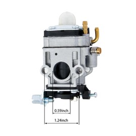 KELKONG CM46BT Carburetor for Craftsman CMXGAAH46BT 46cc Backpack Blower Carb Kit Replacement Parts with Primer Bulb Spark Plug Fuel Line Grommet