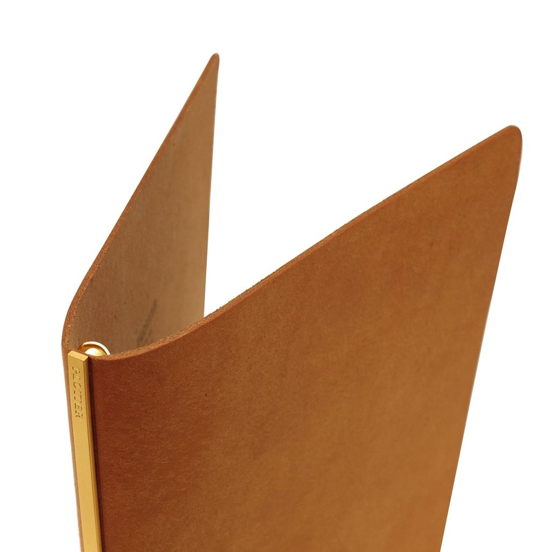 A5サイズ プロッター プエブロ リング径11mm【ベージュ】レザーバインダー/システム手帳 777