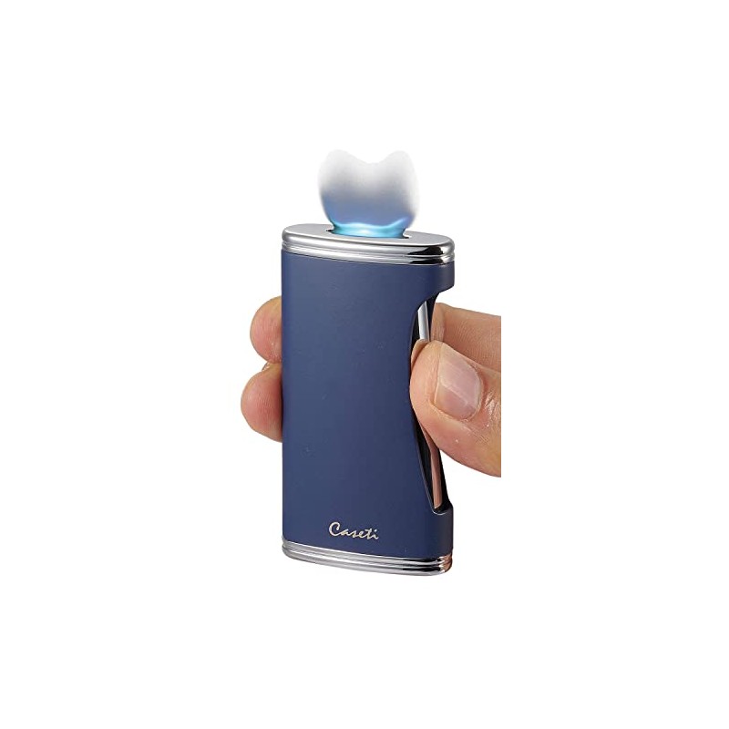 Caseti BigFlat Flat Flame Cigar Lighter (Shipped Without Butane)