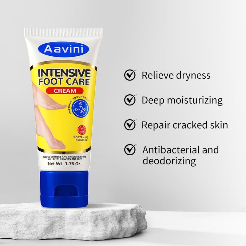 Aavini Intense Foot Cream - Repairs Cracked Skin, Antibacterial and