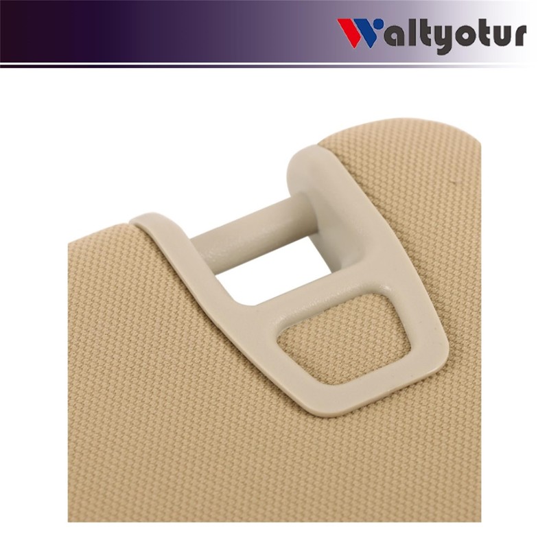 waltyotur Beige Sun Visor Passenger Side RH Lighted Mirror Replacement