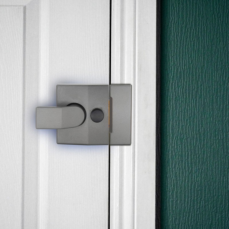 Standard Deadlocking Nightlatch, 40mm Backset, Complete with Rim Cylinder Lock